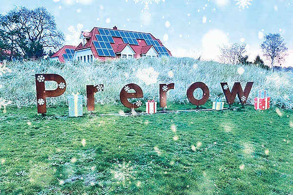 Prerow Weihnachtsnewsletter 2022 Titel Mit Schnee