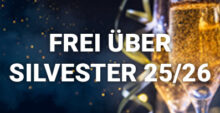 Silvester 2025 2026 Ferienservice Prerow Banner